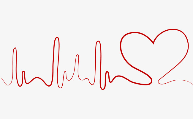 650x400 Heart Rate Decorative Lines, Vector Decorative Lines, Heartbeat