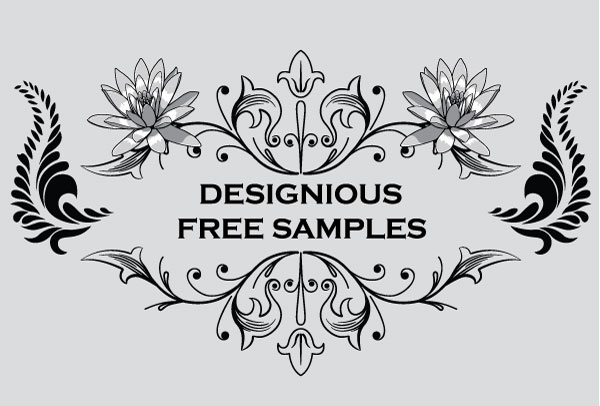 600x406 Free Vintage Graphics Flourish Vector Ornaments