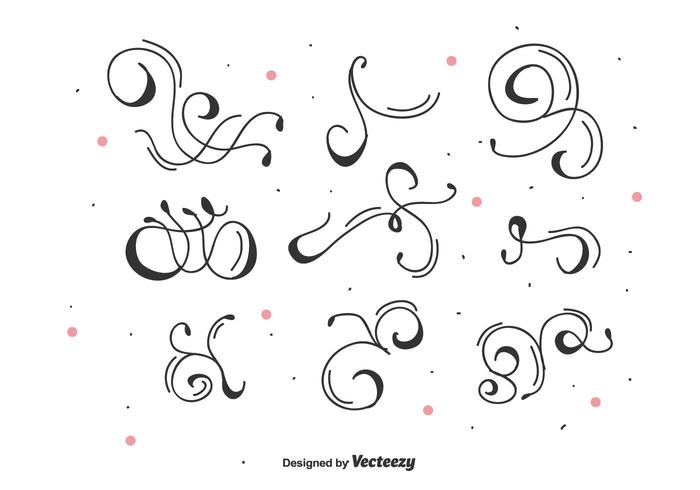 700x490 Decorative Vector Swirls