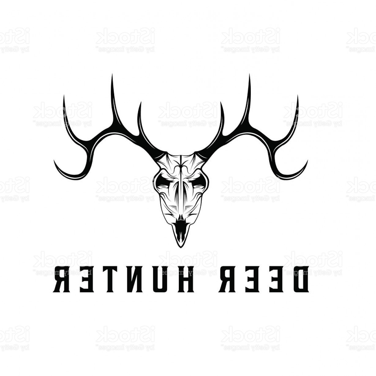 Deer Skull Vector at GetDrawings | Free download