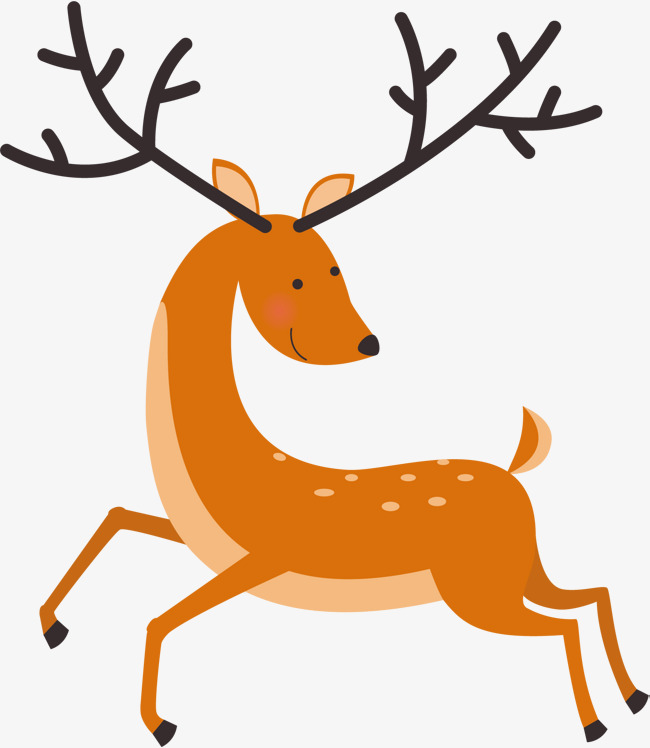 650x748 Sika Deer Vector, Deer Vector, Hand Painted, Sika Deer Png And