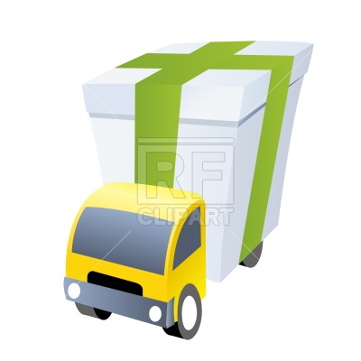 400x400 Delivery Truck Vector Image Vector Artwork Of Transportation