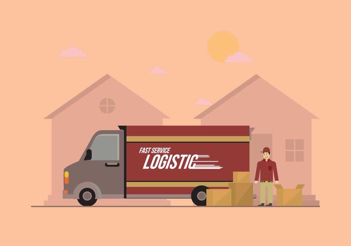 700x490 Truck Free Vector Art