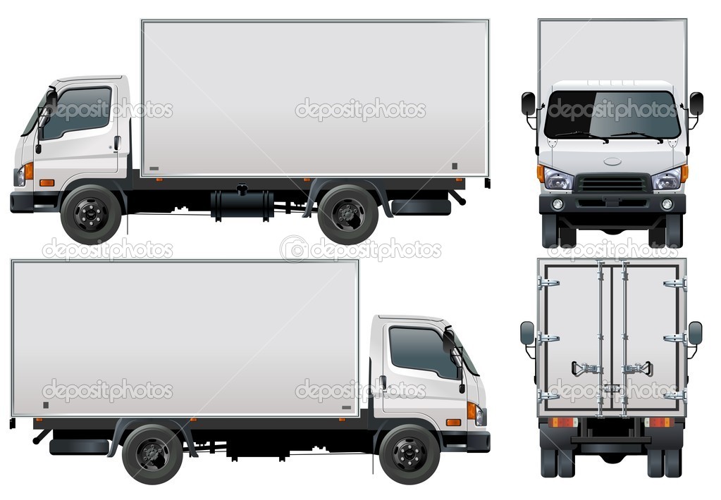 1023x710 Delivery Trucks Vector Google Search Vector Trucking