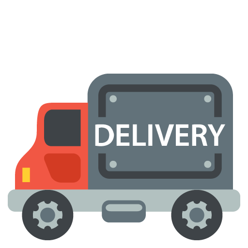 512x512 Delivery Truck Emoji Vector Icon Free Download Vector Logos Art