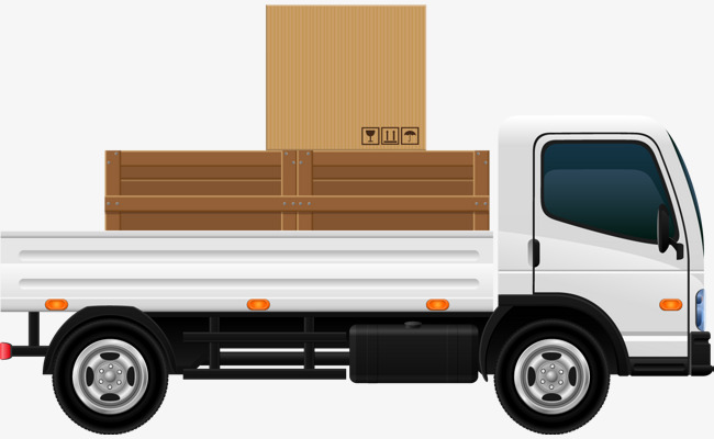 650x400 Vector Flowers Delivery Truck 2, Truck Vector, Truck Clipart