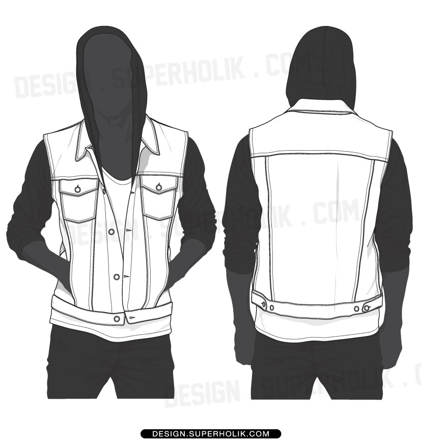 827x870 Fashion Design Templates, Vector Illustrations And Clip Artsdenim