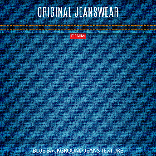 500x500 Original Denim Blue Texture Background Vector 06 Free Download