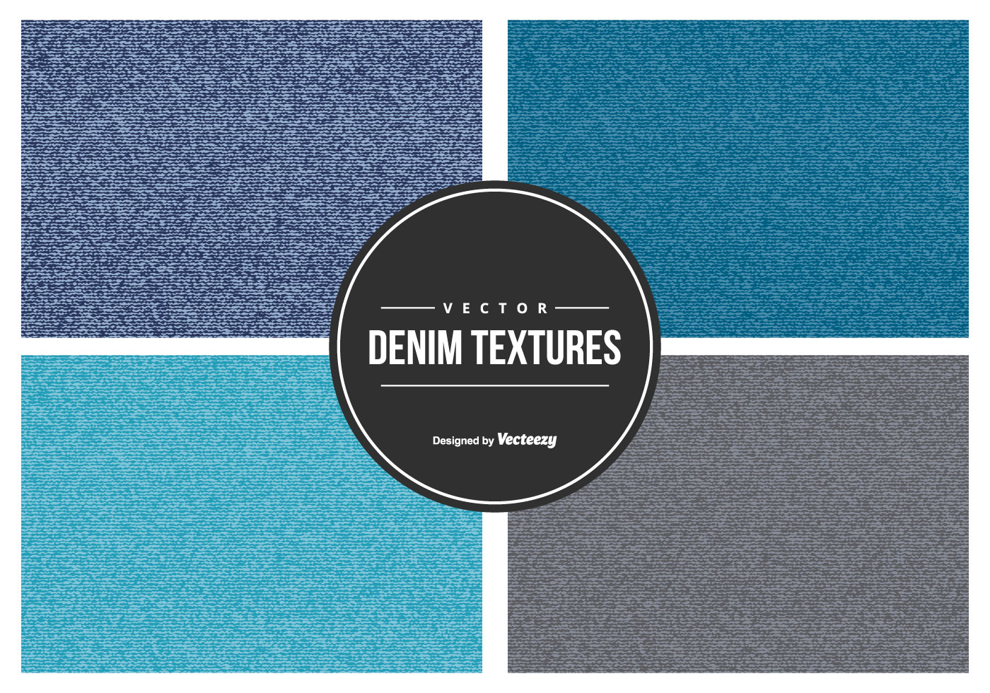 1400x980 Denim Texture Free Vector Art