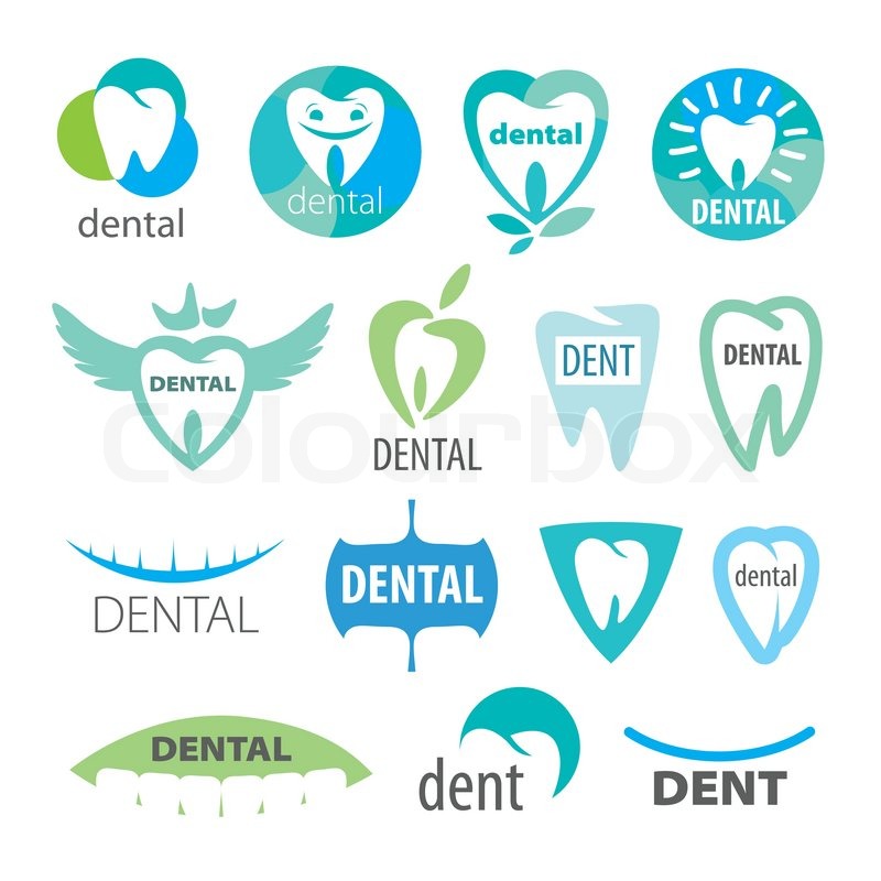 800x800 Biggest Collection Of Vector Logos Dentistry Stock Vector