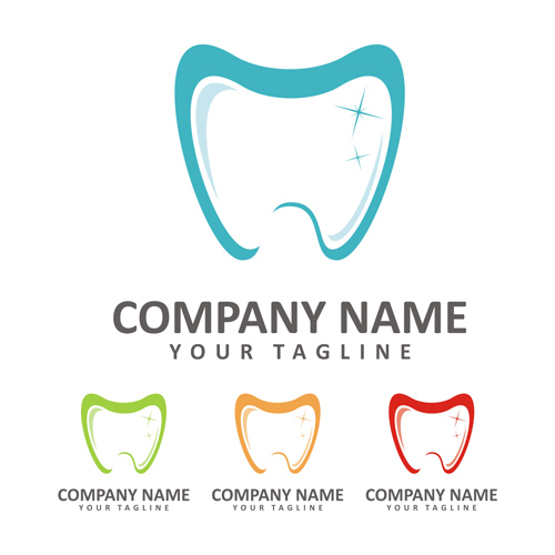 500x500 Funny Dentist Logo Vector 02 Free Download