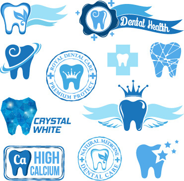 371x365 Dental Logo Design Free Vector Download (67,904 Free Vector) For