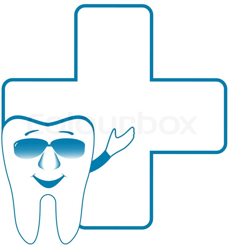 741x800 Isolated Dental Symbol And Cartoon Smile Tooth Stock Vector