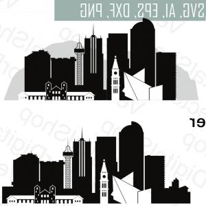 300x300 Photostock Vector Denver Skyline Big City Architecture Vintage