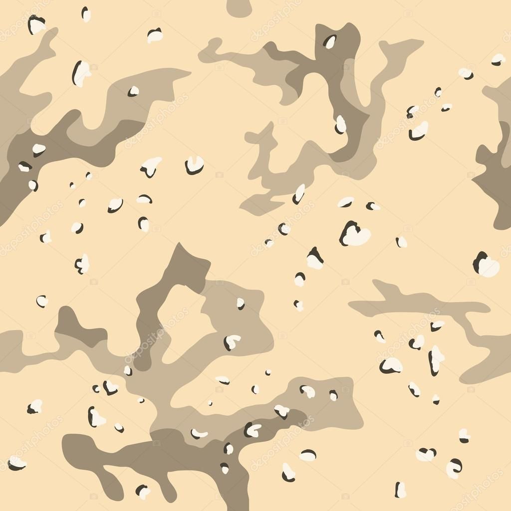 1024x1024 Us Military Desert Camouflage Seamless Pattern 2 Stock Vector