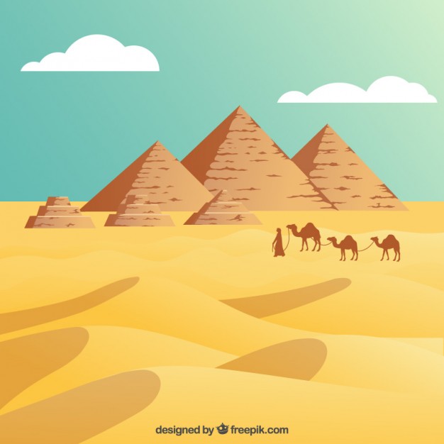626x626 Pyramid Clipart Desert Scene
