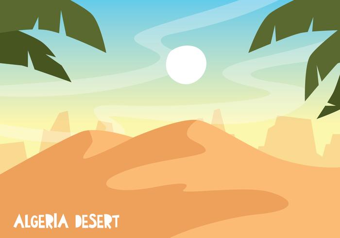 700x490 Algeria Desert Illustration