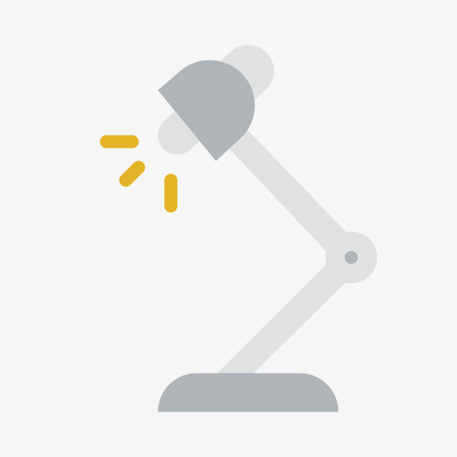 650x651 Grey Desk Lamp, Lamp Vector, Gray, Fold Png And Vector For Free