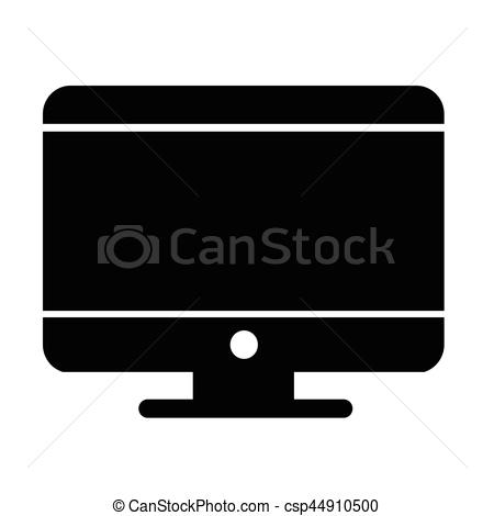 450x470 Desktop Computer Icon Vector Clipart