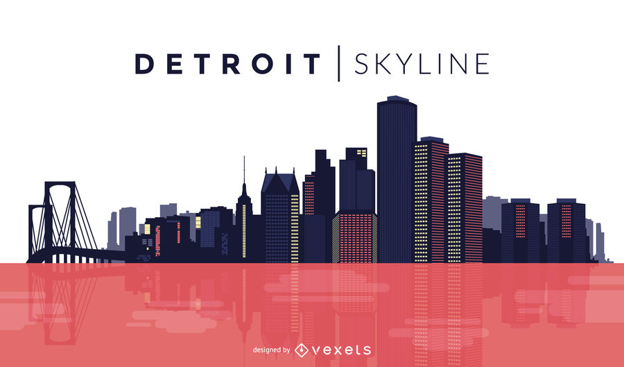 900x529 Detroit Color Skyline