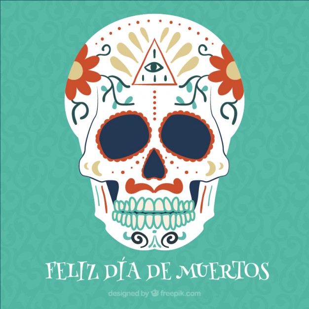 626x626 Feliz De Los Muertos Vector Premium Download
