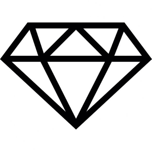 626x626 Diamond Outline Vectors, Photos And Psd Files Free Download