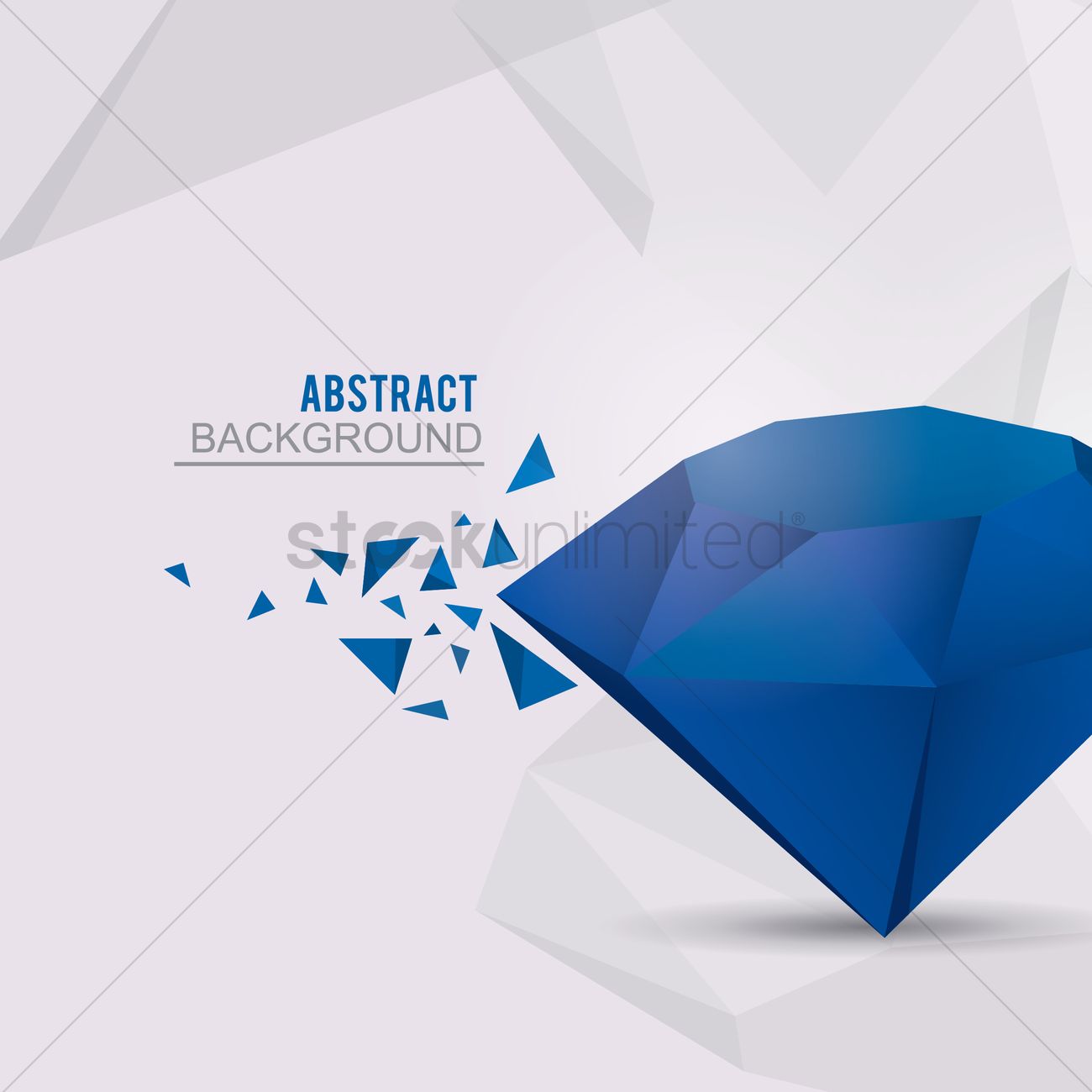1300x1300 Abstract Diamond Background Vector Image