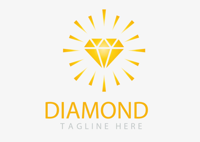 650x461 Noble Gold Diamond Logo Vector, Vector Logo, Golden, Diamond Png