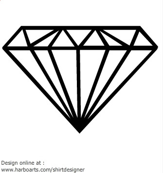 335x355 Diamant Vector Awesome Diamond Illustration