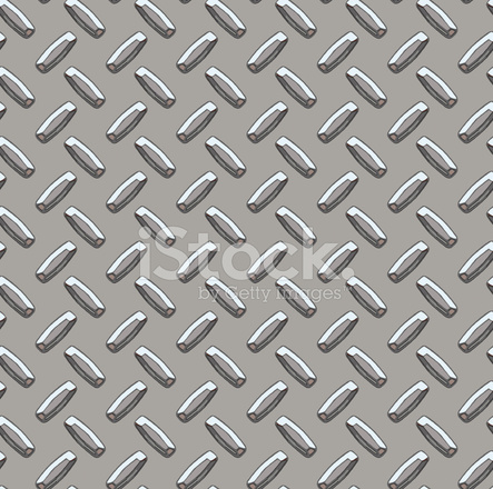 443x440 Seamless Diamond Plate (Vector Amp Jpeg) Stock Vector