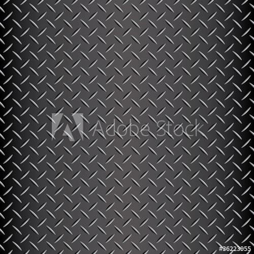 500x500 Seamless Industrial Diamond Plate Vector