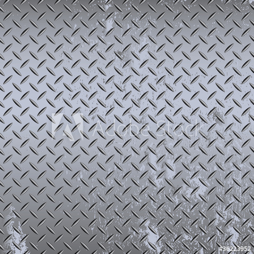 500x500 Seamless Steel Diamond Plate Vector