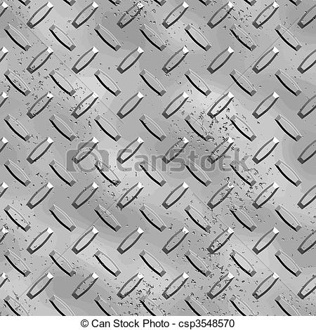 450x470 Rough Diamond Plate. A Very Large Sheet Of Grey Steel Diamond