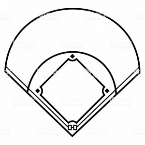 300x300 Diamond Home Plate Clip Art
