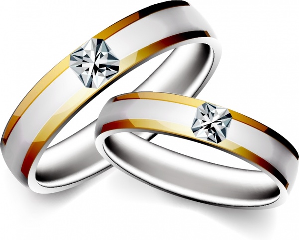 600x481 Wedding Rings Vector Free Vector In Encapsulated Postscript Eps