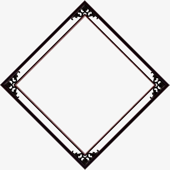 650x651 Diamond Border, Shape, Diamond, Book Frame Png And Vector For Free