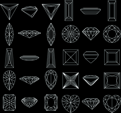394x368 Diamond Line Shape Free Vector Download (18,986 Free Vector) For