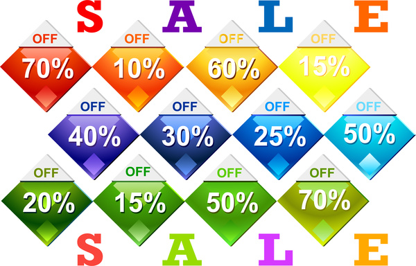 600x384 Diamond Shape Price Tags Free Vector In Adobe Illustrator Ai ( .ai