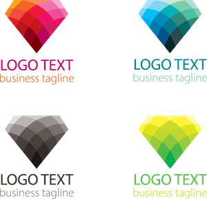 300x288 Colorful Diamond Shape Logo Vector (.eps) Free Download