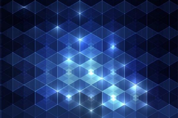 600x397 Blue Diamond Shape Vector Background Free Download Pdf Files