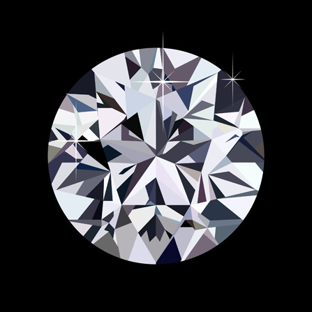 447x447 4 Diamond Vector Free Vector 4vector