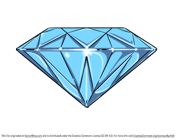 580x463 Free Diamond Vector Graphics