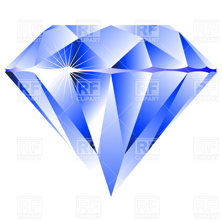 453x453 Blue Diamond Vector Image Vector Artwork Of Beauty, Fashion