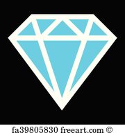 180x195 Free Diamond Vector Art Prints And Wall Artwork Freeart