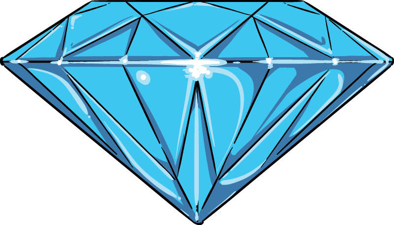 800x457 Diamond Vector Image
