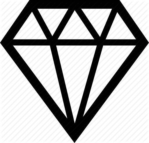 512x492 Collection Of Free Gem Vector Outline. Download On Ubisafe