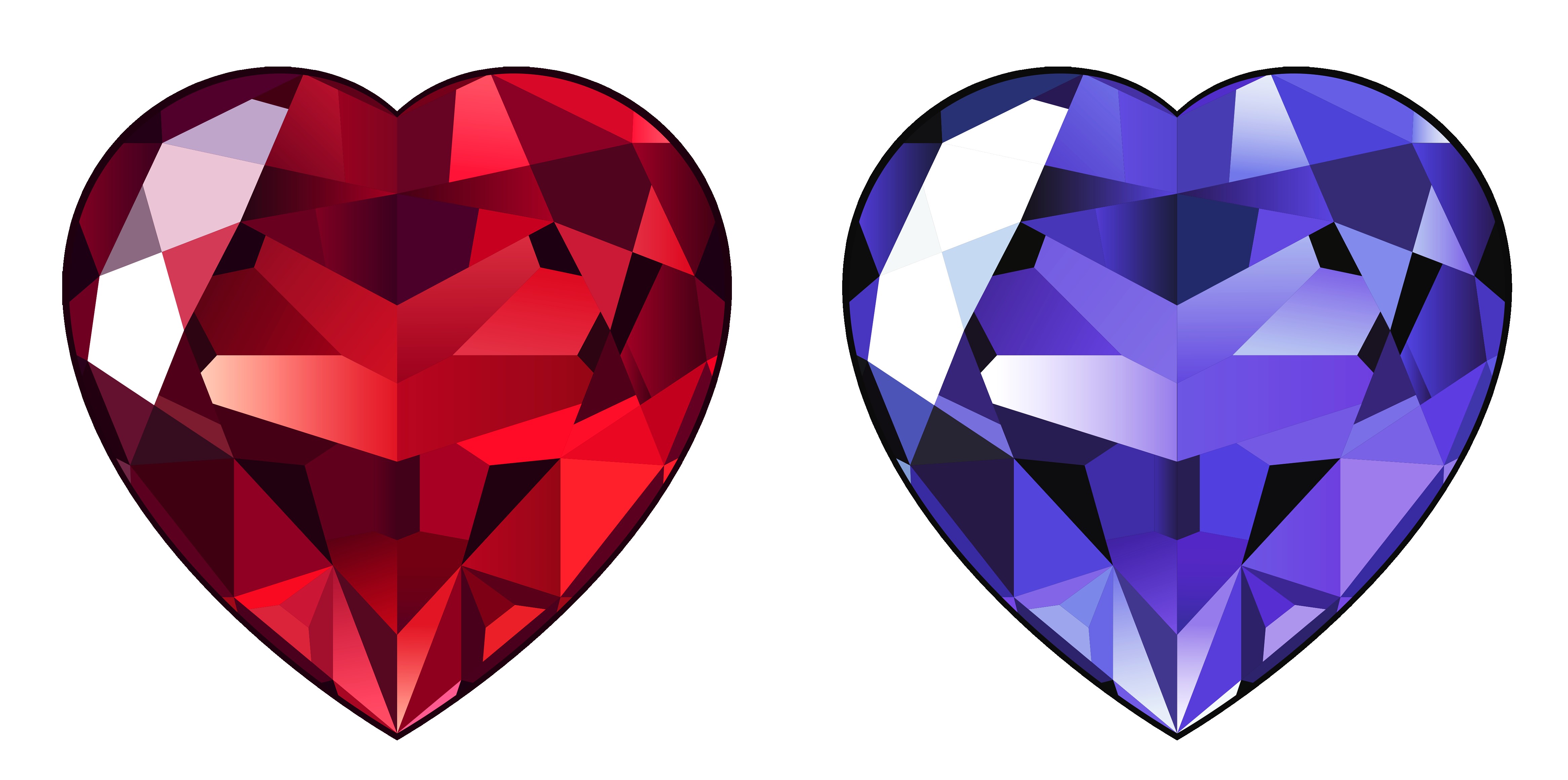 4664x2320 Diamond Vector Clipart 1 16 Clip Art