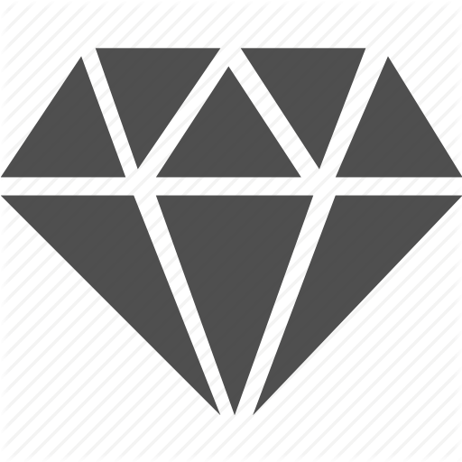 512x512 Diamonds Vector