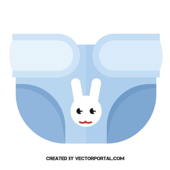 660x660 Diaper Vector Image Various Vectors