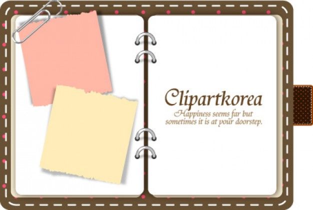 626x420 Cartoon Diary Vector Free Psd Bits Cartoon And Free